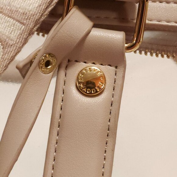 STEVE MADDEN Clear PVC Duffel Tote Bag Large Shoulder Strap Travel Bag Airport - Picture 9 of 9